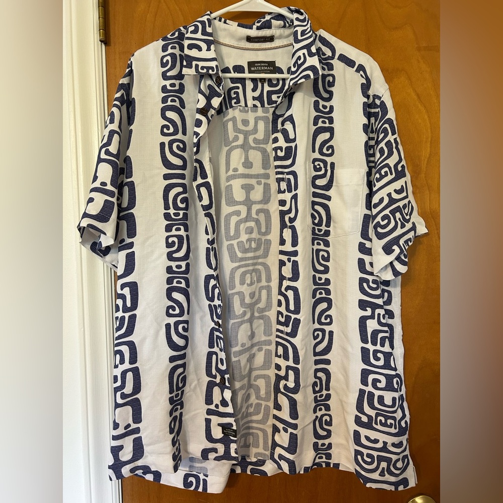 Quiksilver Waterman Hawaiian Shirt